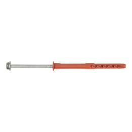Plastic frame anchor W-UR F 10, stainless steel A4 - DWL-(W-URF10)-PLA-A4-WS13-90-10X160