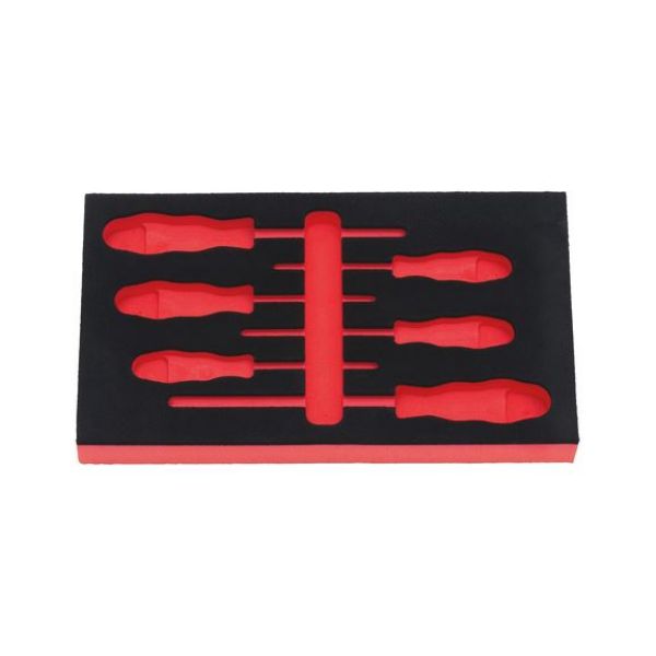Picture for category Foam insert for VDE screwdriver assortment 6 pcs