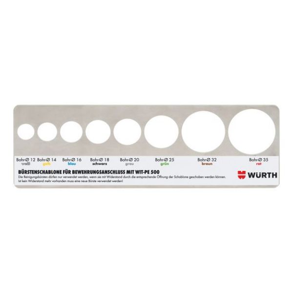 Brush template - AY-GAUGE-CLNBRSH-(BOLOD12-35)