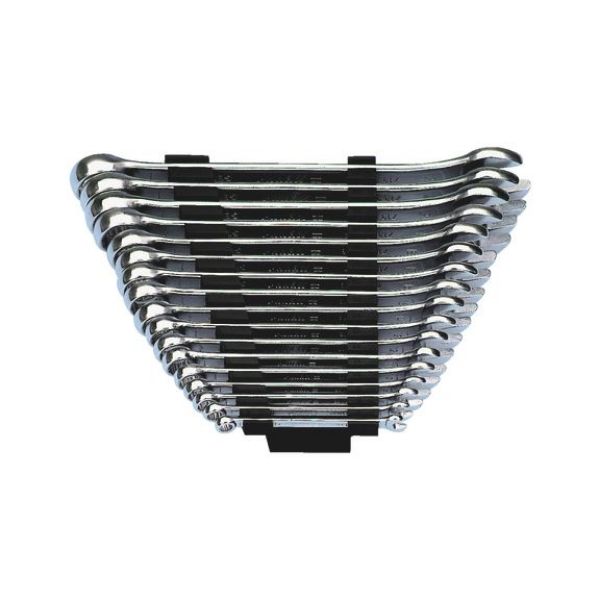 Combination wrench assortment, short type - COMBIWRNCH-SORT-(WS6-22)-17PCS