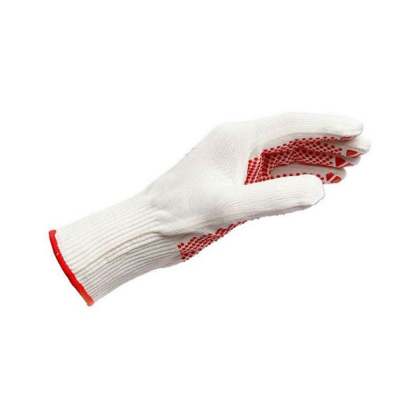 Picture for category Protective glove, knitted with dots