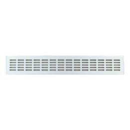 Ventilation grille - VENTGRIL-ALU-SILVER/F1-80/400MM