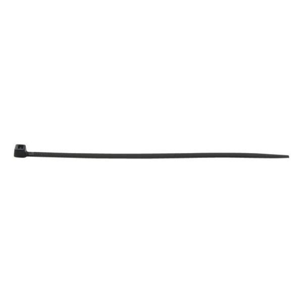 Standard cable connector with plastic latch - CBLTIE-PLA-PLALATCH-BLACK-3,6X280
