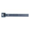 Standard cable connector with plastic latch - CBLTIE-PLA-PLALATCH-BLACK-3,6X280