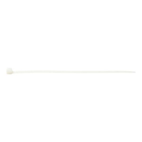 Standard cable connector with plastic latch - CBLTIE-PLA-PLALATCH-NATURE-7,8X750