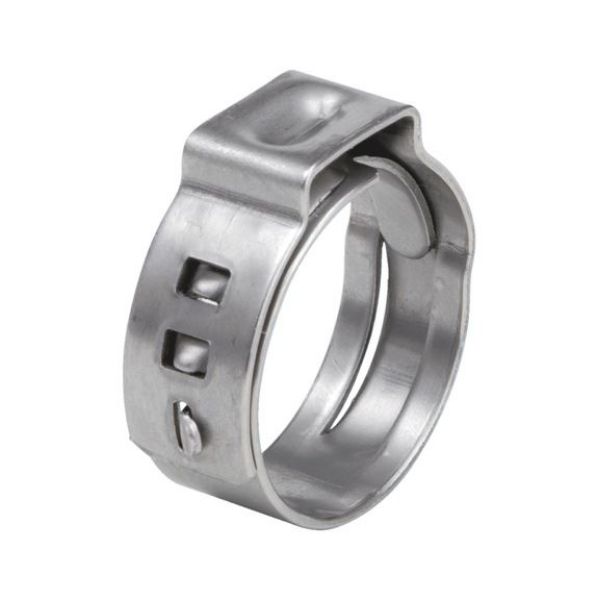 Continuously adjustable one-ear clamp - 1EARCLMP-STEPLESS-A2-W7-(13,2-15,7MM)