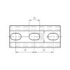 VARIFIX&lt;SUP&gt;&reg; &lt;/SUP&gt;c-assembly rail 41/41 - C2C - MNTRL-C-41/41-TH2,5-3M