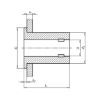 Rivet nut, round pan head - NUT-RIV-NPREN-(0,4-4,9)-9,6X14,1-M5