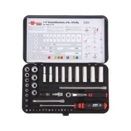 1/4 inch socket wrench assortment - SKTWRNCH-SET-1/4IN-42PCS