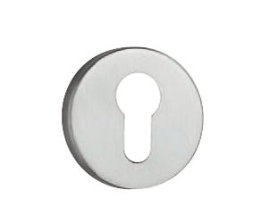 BRUSHED STAINLESS STEEL ROSETTE EURO-686500100