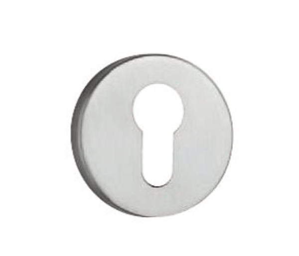 BRUSHED STAINLESS STEEL ROSETTE EURO-686500100