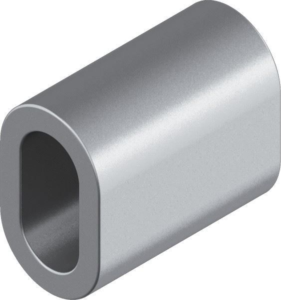Ferrule D= 2 mm, copper, nickel plate-m80262
