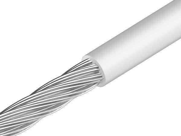 WIRE ROPE, 7X7, PVC D= 5 mm, L= 250m, A4-m803945250