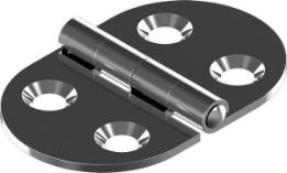 HINGE  Typ C, 80 X 40 X 2,0 mm, A2-m80452c