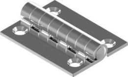 HINGE-40 X 60 X 1,5 mm, A2-m80492c