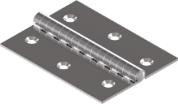 HINGE-Stainless Steel Hinge 60 X 80 X 1,5 mm, A2-m80492g