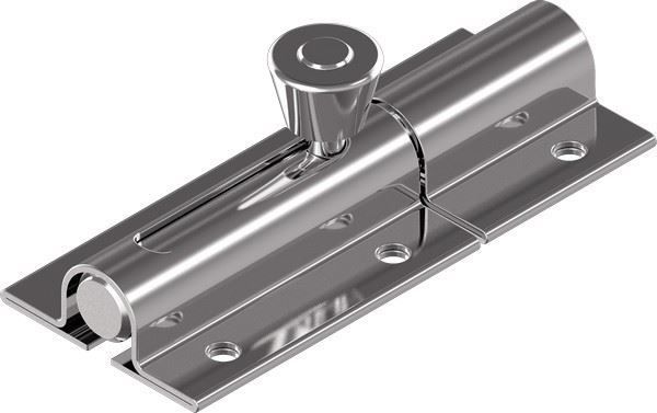 Barrel Bolt Lock 80 X 36 X 4 mm, A2-AISI304-m81172a