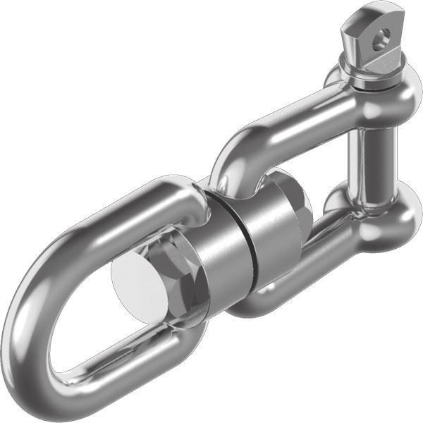 SWIVEL EYE/JAW D= 10 mm, Stainless Steel A4-m8255410a