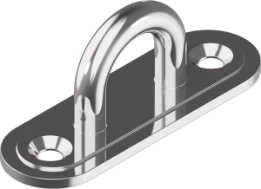 PAD EYE  Typ B, 60 X 20 mm, A2-m82662b