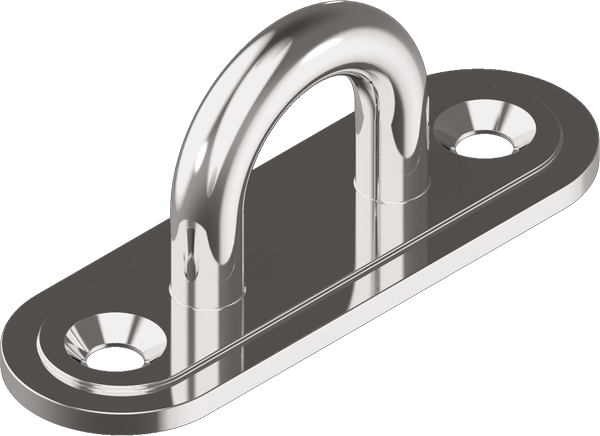 PAD EYE  Typ B, 60 X 20 mm, A2-m82662b