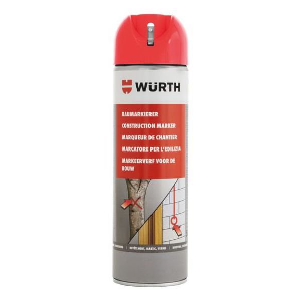 Building marker - BUILDMRK-NEONRED-500ML