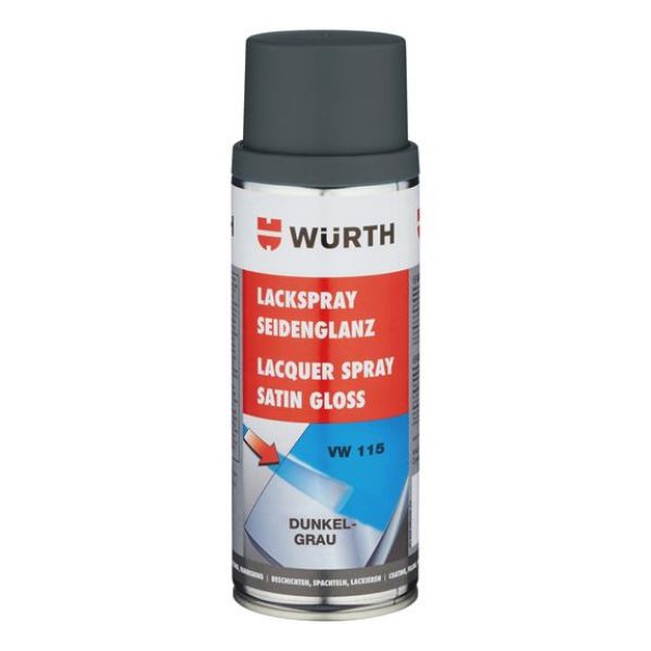 Paint spray, silk gloss - PNTSPR-VW115-DARKGREY-PLA-STNGLO-400ML
