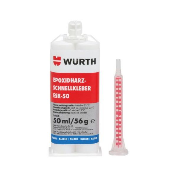 Fast-acting epoxy resin adhesive ESK-50  - ADH-EPXYRSN-FAST-ESK50-50ML