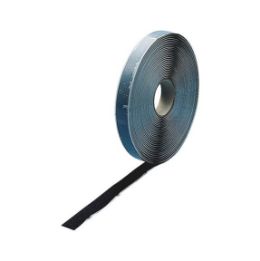 Self-adhesive hook and loop fastener tape - SECTPE-SA-EYELETS-BLACK-L10M