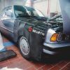 Mudguard protector, synthetic leather, magnetic - WNGPROT-STEEL