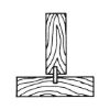 Serrated dowel - DWL-WO-BEECH-1KG-8X40