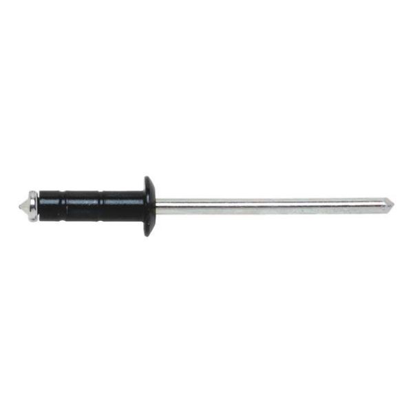 Blind rivet, round pan head - RIV-MHD-ALU/ST-(BLA/A2K)-(1,2-6,3)-4X10