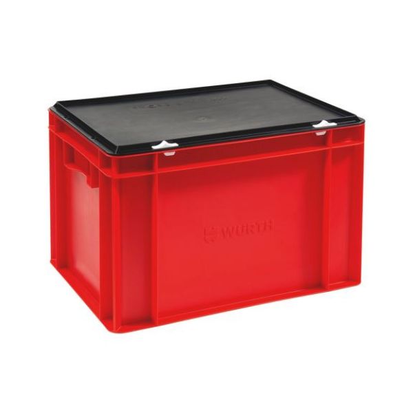 Storage box - STRGBOX-PLA-EMPTY-RED-400-300-280