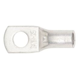 Pipe cable lug with inspection hole - PIPCBLLUG-INSPHO-CU-(J2N)-M10-35,0SMM