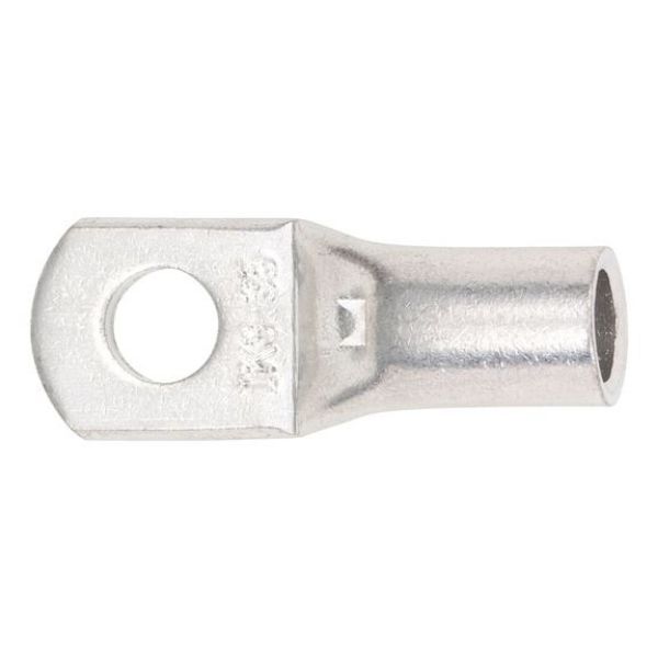Pipe cable lug with inspection hole - PIPCBLLUG-INSPHO-CU-(J2N)-M8-35,0SMM
