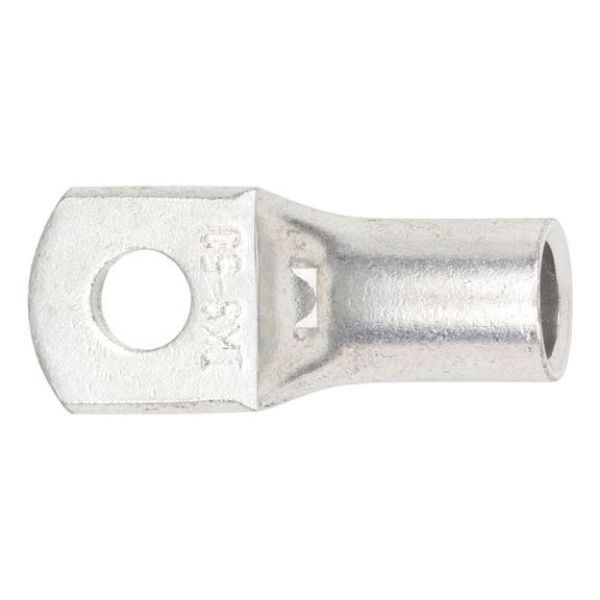 Pipe cable lug with inspection hole - PIPCBLLUG-INSPHO-CU-(J2N)-M8-50,0SMM