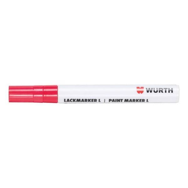 Paint marker - LACMRK-PERMANENT-RED-(2-4MM)