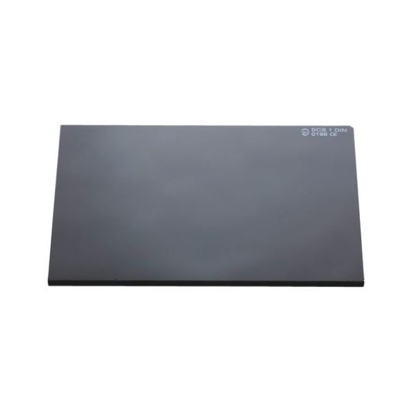 Protective lens for visor and welding screen - AY-GLASS-WELDSHLD-9DIN-GREEN-90X110MM