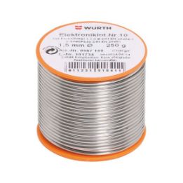 Electronic solder no. 10 - SLDR-NO10-SN60/PB40-250G-D1,5