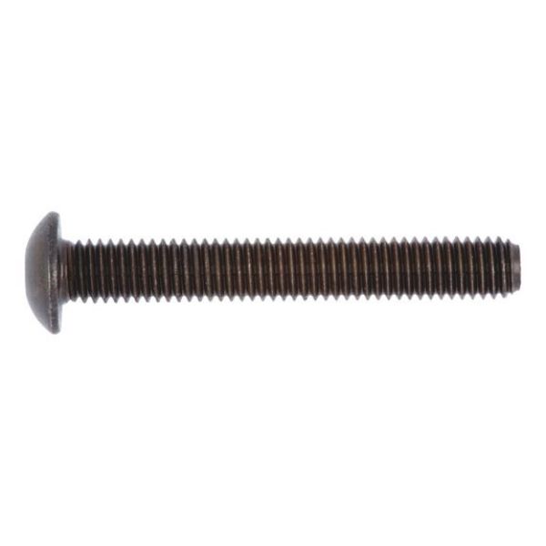 Screw with flattened half round head and hexagon socket - SCR-RSD-ISO7380/1-010.9-IH5-M8X30