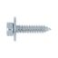 Show details for Combi hexagon tapping screw with captive washer Combi hexagon tapping screw with captive washer - SCR-HEX-WSH21-C-WS13-(A2K)-8X19