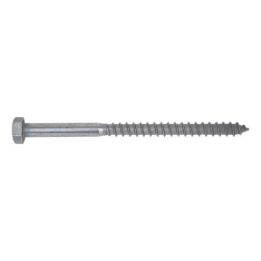 Wood screw, DIN 571 hot-dip galvanised steel Hexagon head - SCR-HEX-DIN571-WO-WS12-(HDG)-7X60