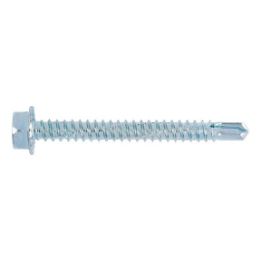 Drilling screw, hexagon head with collar pias&lt;SUP&gt;&reg;&lt;/SUP&gt; - SCR-DBIT-WS10-(A3K)-6,3X90