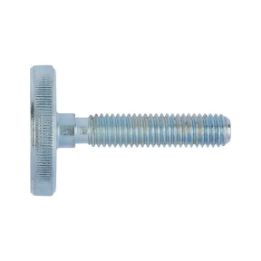 Knurled thumb screw, low profile - SCR-KNRL-DIN653-5.8-(A2K)-M4X8