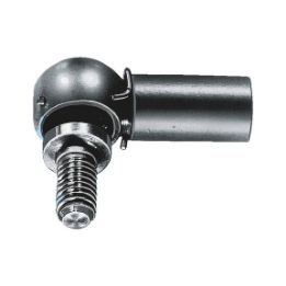 Angle joint with spring catch Type C - ANGLJTN-DIN71802-C-KGL/10-(A2K)-M6X11,5