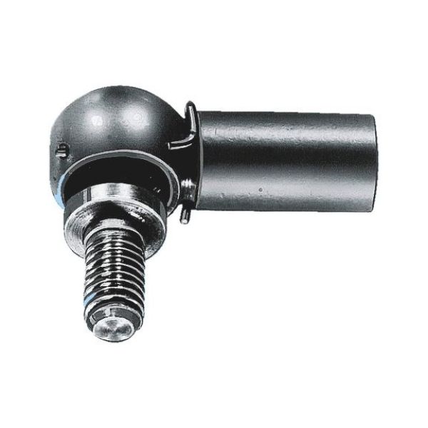 Angle joint with spring catch Type C - ANGLJTN-DIN71802-C-KGL/10-(A2K)-M6X11,5