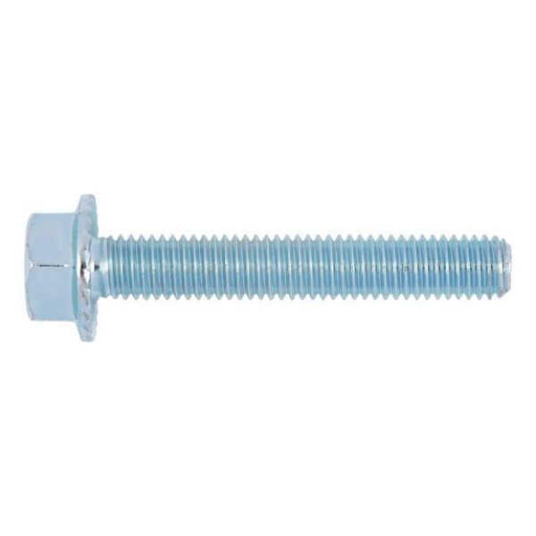 Hexagon head serrated screw with flange - SCR-HEX-FLG/UKV-8.8-WS10-(A2K)-M6X12