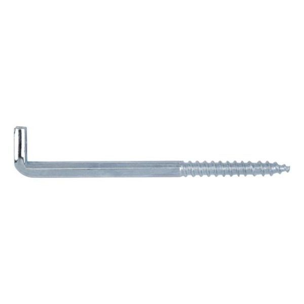 Screw hook with slot - HOK-SCR-WO.FLG-SL-(A2K)-6X65
