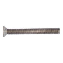 Countersunk head screw with recessed head, H - SCR-CS-DIN965-A4-H3-M6X100