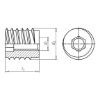 Coupling sleeve Type SK - COMPDSKT-SK-14X15-M8