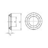 Rosette shape 4 - ROS-BRS-(E2J)-6,0X13,0X3,0